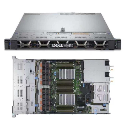 新しい Poweredge R640 Xeon シルバー 2X4212 6X16GB RAM 4X4TB Sas H730p 2X750W R640 サーバー
